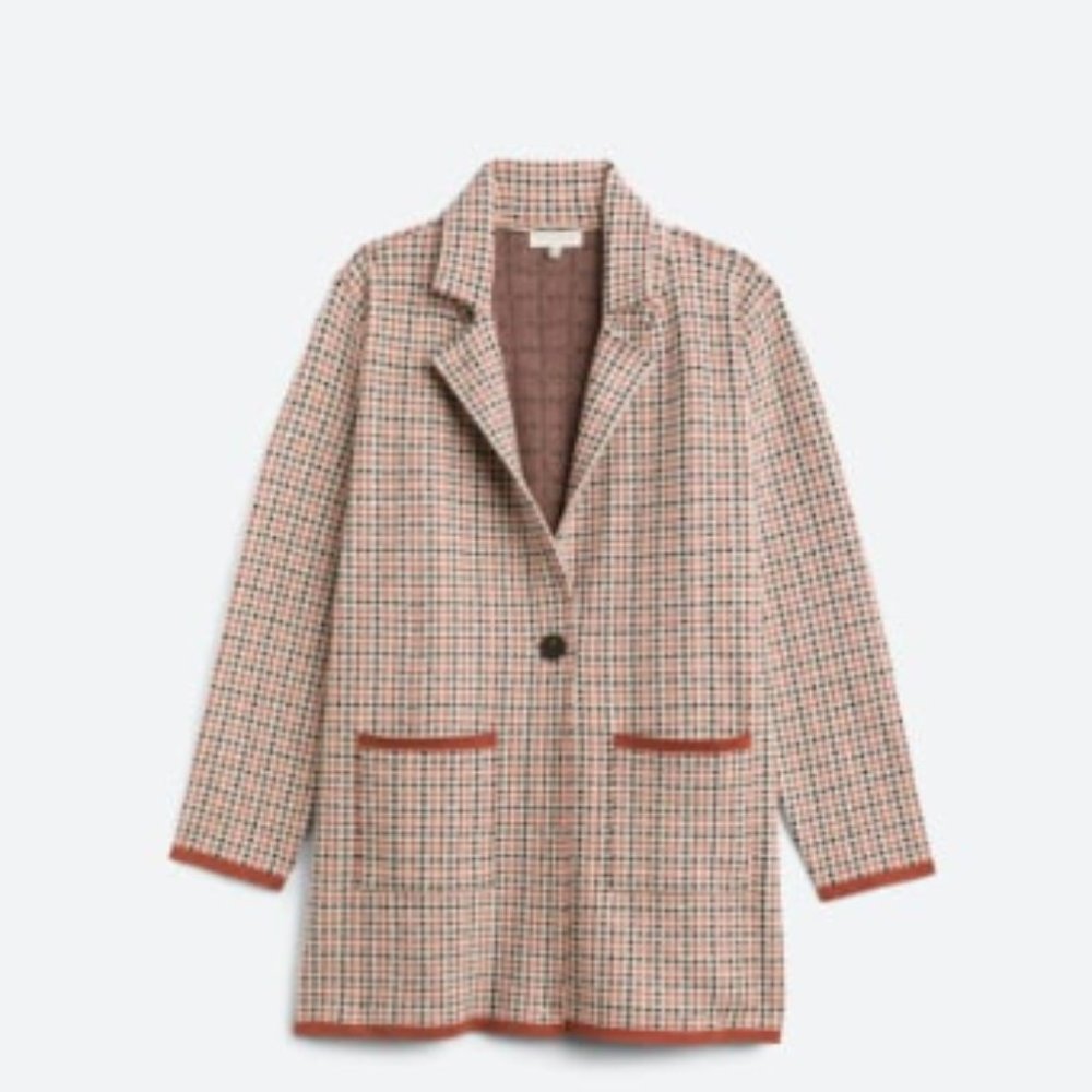 SKIES ARE BLUE Collared Coat